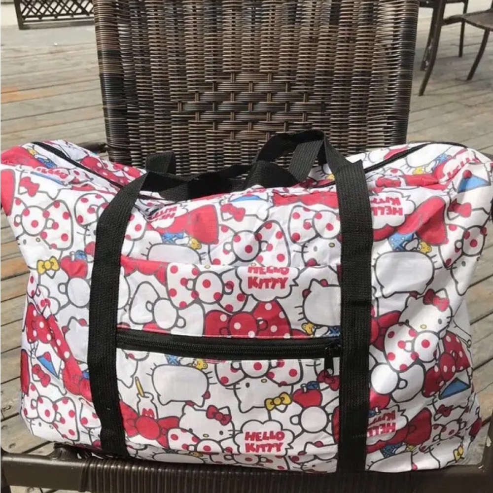 Hello Kitty zippered carry tote bag, NWOT